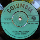 7” SINGLE SUOMI Chubby Checker - Let's Twist Again - pikkukuva 1