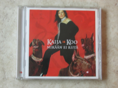 Kaija Koo: Mikään ei riitä, CD.