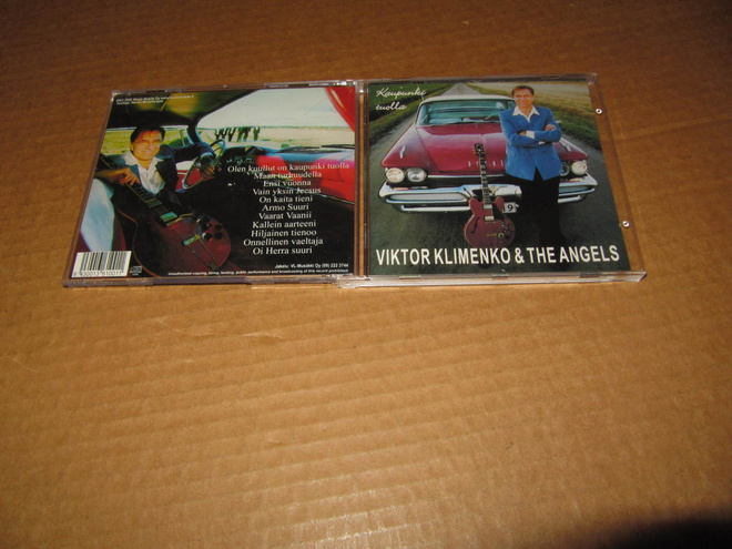 Viktor Klimenko & The Angels CD Kaupunki Tuolla v.2000 GREAT