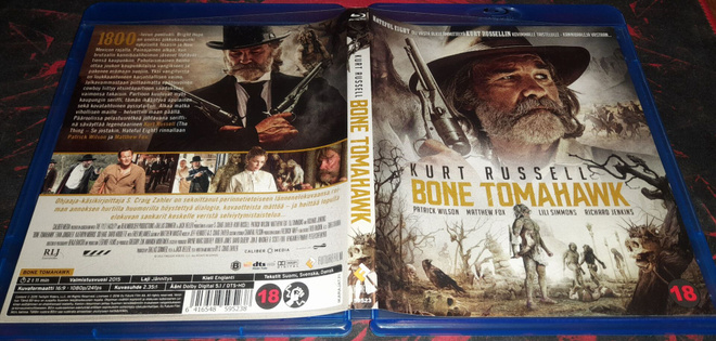 Bone Tomahawk (blu-ray)