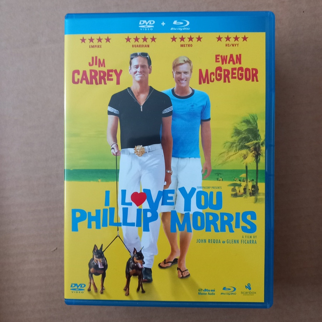 I love you Phillip Morris Suomi blu-ray