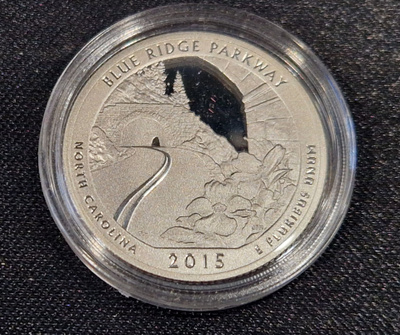 USA Hopea Blue ridge parkway quarter 2015-S