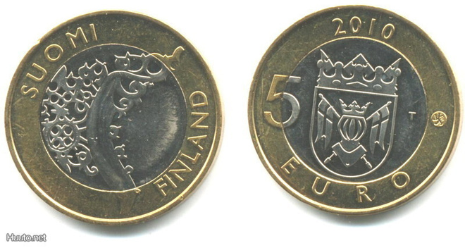 Varsinais-Suomi, 5€ Finland 2010