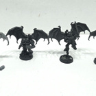 WH40K - 4kpl Winged Possessed Chaos Space Marines [K107] - pikkukuva 1
