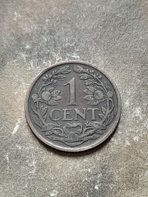 Hollanti 1 cent 1922