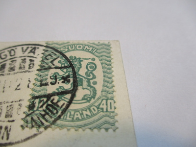 1928 Hangö vexel pikkukortilla