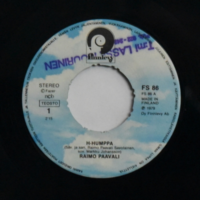 Single: Raimo Paavali - H-humppa / Itkuraita