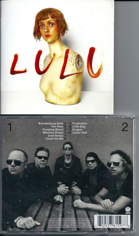 Lou Reed & Metallica – Lulu – 2 xCD 2011