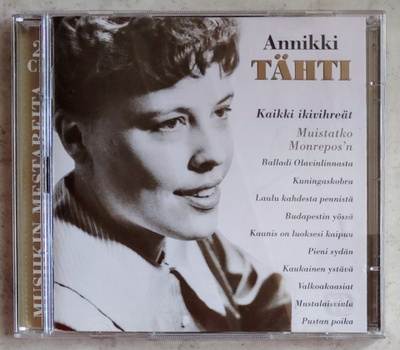 ANNIKKI TÄHTI: Kaikki Ikivihreät – 2-CD 2003, 40 suosituinta