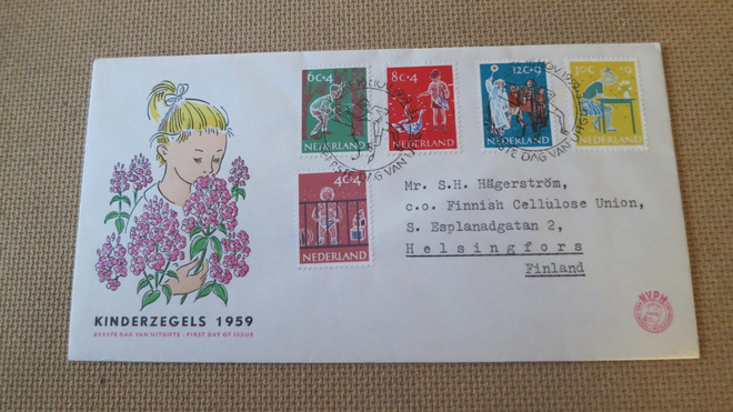FDC Hollanti 1959: lastensuojelu