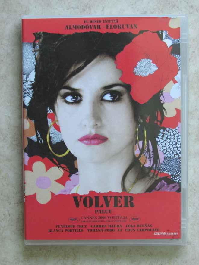 Volver - Paluu, DVD. Penélope Cruz