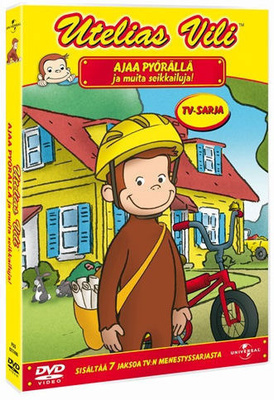 Utelias Vili ajaa pyörällä ja muita seikkailuja DVD