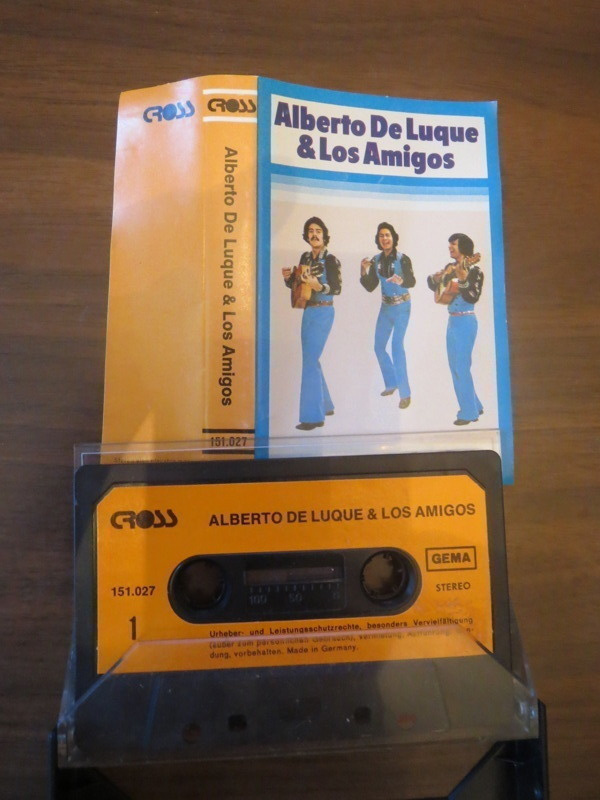 Alberto DeLuque & Los Amigos c-kasetti