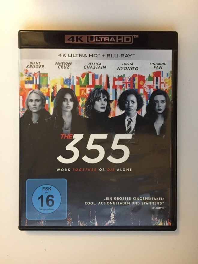 Agentit 355 (4K Ultra HD + Blu-ray) Jessica Castain (2022)