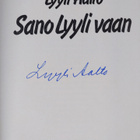 Lyyli Aalto : Sano Lyyli vaan (signeerattu) - pikkukuva 3