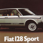 1979 Fiat 128 Sport 3P esite - KUIN UUSI - pikkukuva 1