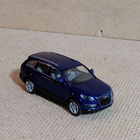 Audi Q7 Suv 2007 sininen 1:87 Wiking - pikkukuva 1