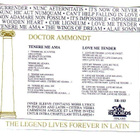 cd, Doctor Ammondt: The Legend Lives Forever in Latin [balla - pikkukuva 2
