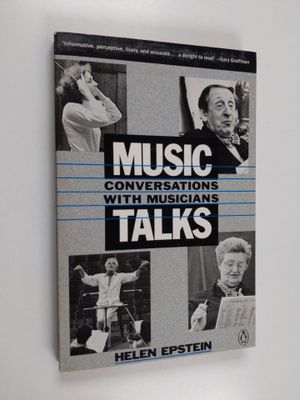 Helen Epstein : Music Talks : Conversations with Musicians