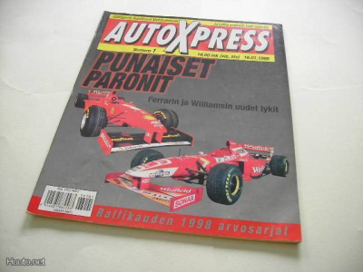 Autoxpress moottoriurheilulehti 1/1998
