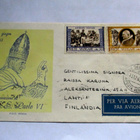 1963 Vatikaani R lentokuori Lahteen - pikkukuva 1