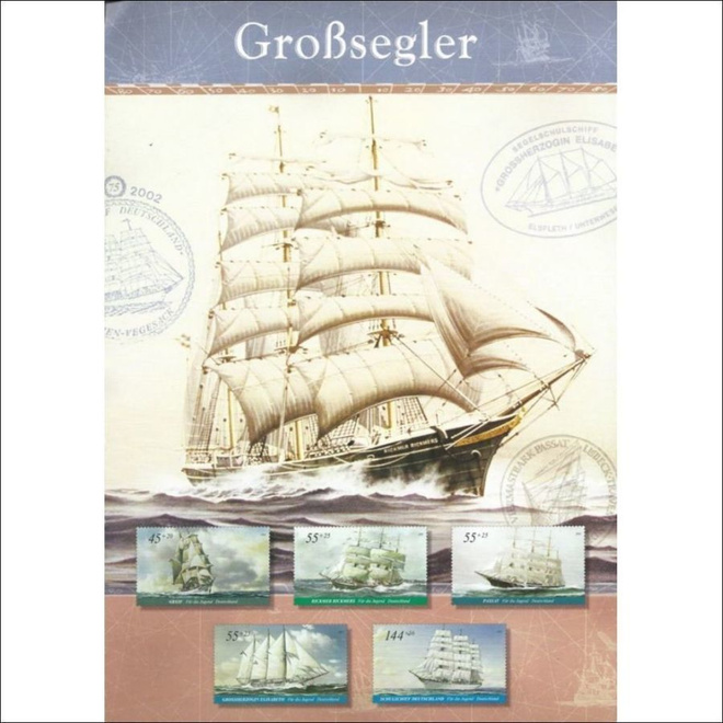 SAKSA DEUTSCHLAND BUND 2005 GROSS GLER ESITTELYKANS. FDC S.L