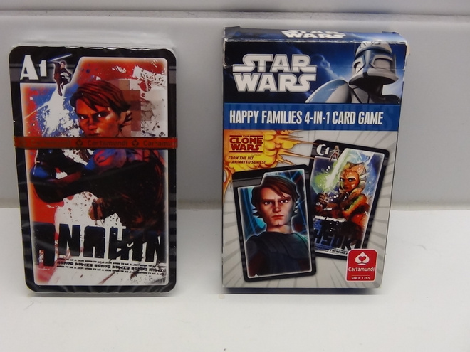 STAR  WARS KVARTETTI  KORTIT, AVAAMATON PAKETTI