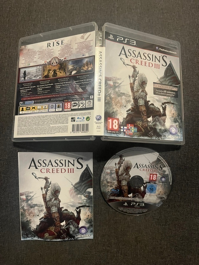 Assassin's Creed III PS3 (Suomitekstitys)