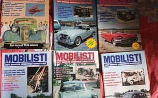 Mobilisti Lehti 1986 vuosikerta , numerot 1 - 6