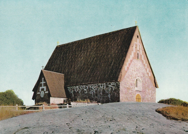 KIRKKOKORTTI - VAMMALA - TYRVÄÄN VANHA KIRKKO - 3