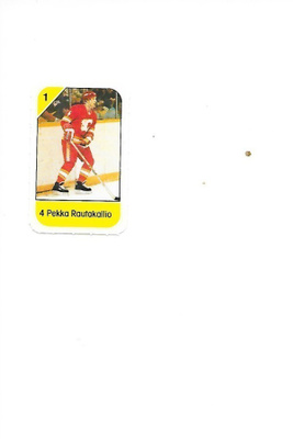 1982-83 Post Cereal #4 Pekka Rautakallio Calgary  ÄSSÄT