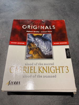 Gabriel Knight 3 PC big box