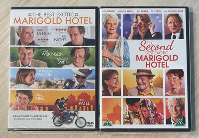 Best Exotic Marigold Hotel 1&2 (2DVD) Judi Dench (UUSI)