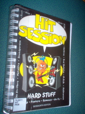 HIT SESSION - HARD STUFF nuottikirja (Sis.postikulut )