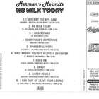 Herman's Hermits • No Milk Today CD - pikkukuva 2