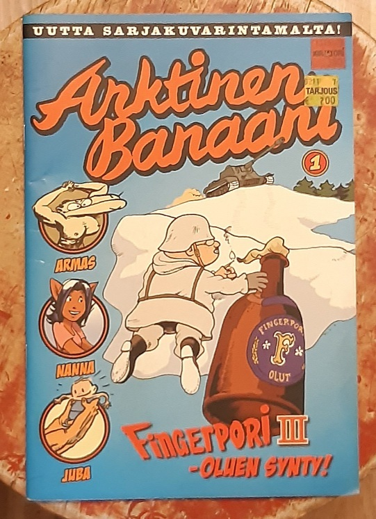Arktinen banaani 1 -sarjakuvalehti