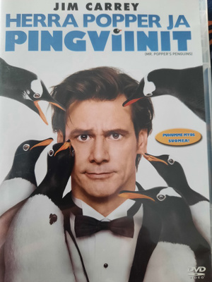 HERRA POPPER JA PINGVIINIT DVD SUOMIPUHE!