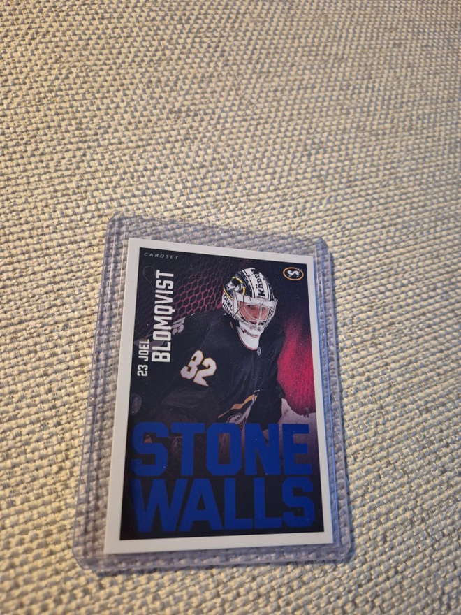 Joel Blomqvist - Cardset 2021-22 - Stone Walls