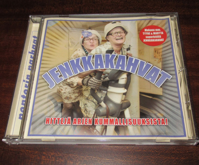 Jenkkakahvat, hittejä arjen kummallisuuksista cd