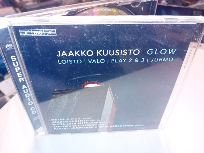 SACD Jaakko Kuusisto  : GLOW ( SIS POSTIKULU  )