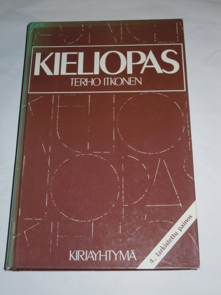 Terho Itkonen : Kieliopas