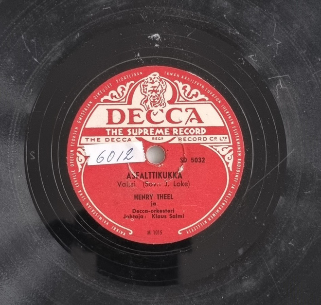 Savikiekko 1948 - Henry Theel - Decca SD 5032
