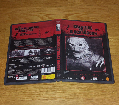 CREATURE FROM THE BLACK LAGOON MUSTAN LAMMEN HIRVIÖ DVD