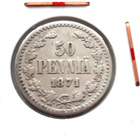 50 penniä 1871 SNY 320.1.2 - pikkukuva 1