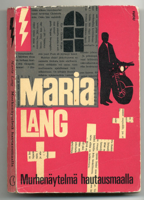 Maria Lang: Murhenäytelmä hautausmaalla: salapoliisiromaani