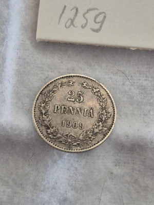 25 penniä 1909, Suomi