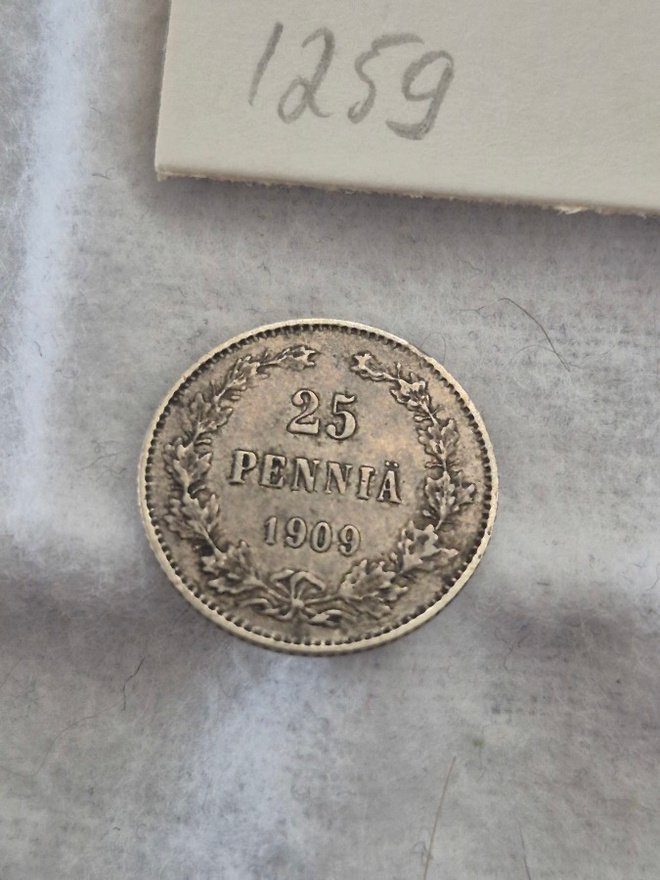 25 penniä 1909, Suomi
