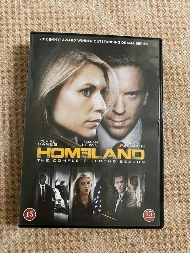 Homeland the complete second season  DVD