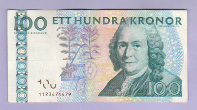 Ruotsi 100 Kronor v.2001 P-65a