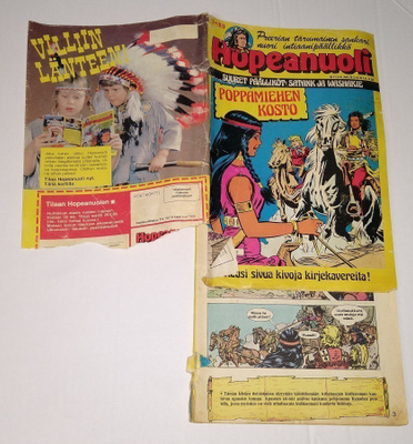 HOPEANUOLI 3 / 1980 SARJAKUVALEHTI